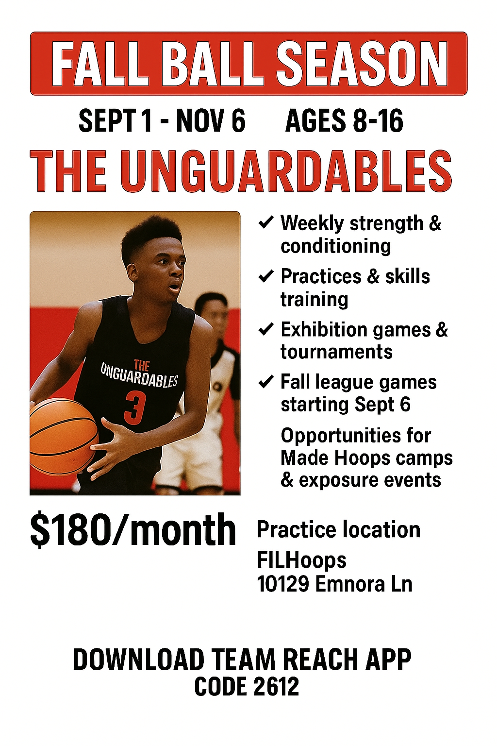 UGA: Local Team Subscription (Monthly Dues)