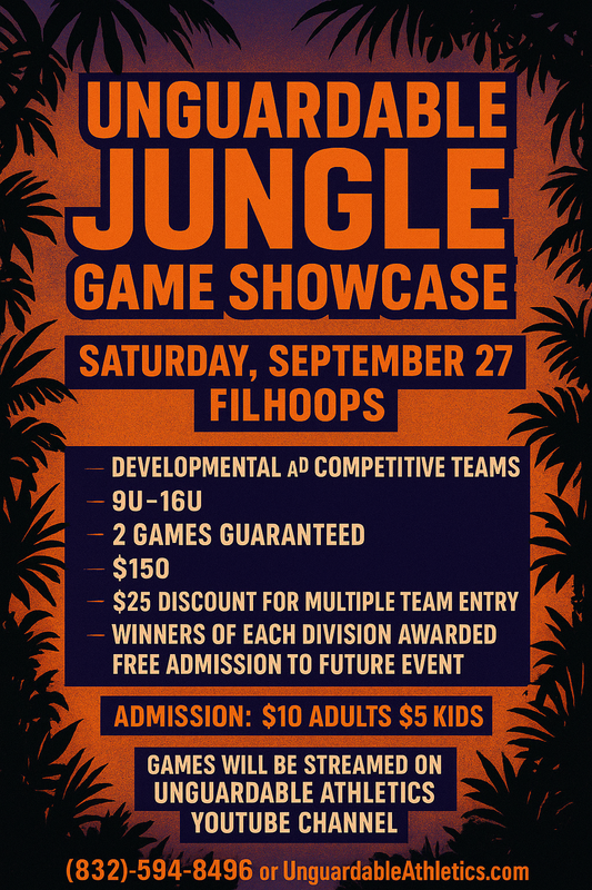 The Unguardables Showcase Event (Team Fee)